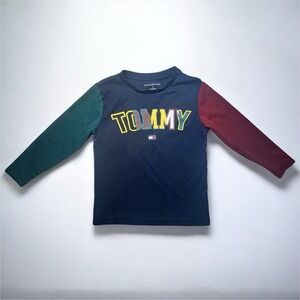 Tommy Hilfiger‎ Boys Multicolor Long Sleeved T-Shirt. Size 5